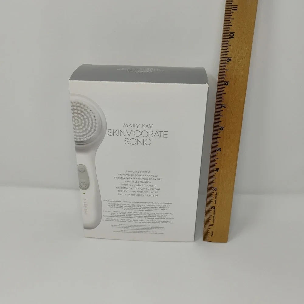 Mary Kay Skinvigorate Sonic Skin Care System Facial Cleansing Brush Open Box New